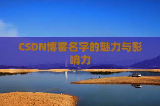 CSDN博客名字的魅力与影响力